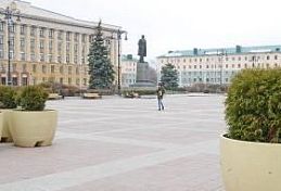Опустевшая в «нерабочие дни» Пенза