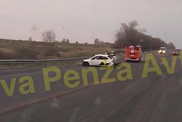 Под Пензой на трассе «Яндекс. Такси» попало в ДТП