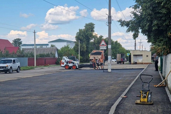 В Земетчино модернизируют общественную территорию
