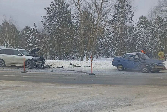 Появились фото с места ДТП в Городищенском районе