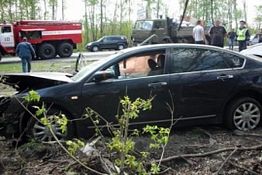 В Сердобском районе КамАЗ «смял» легковушку