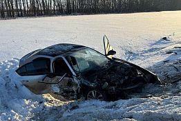 Появились фото с места смертельного ДТП в Сердобском районе