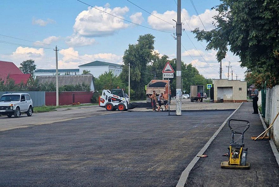 В Земетчино по нацпроекту модернизируют улицу Кирова