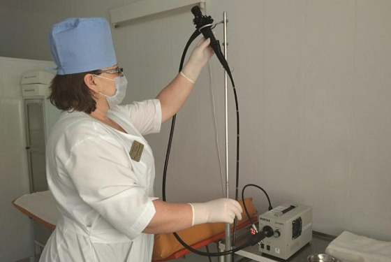 В Башмаковскую районную больницу поступило новое эндоскопическое оборудование
