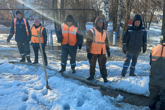 В Кузнецке ситуацию с паводком усугубляет отсутствие ливневой канализации
