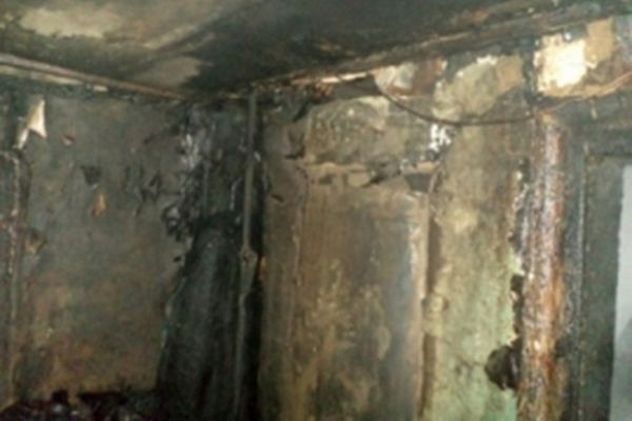В Пензе на Барковке пожар тушили 15 спасателей