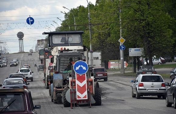 В Пензе в выходные на дорогах увеличат количество ремонтных бригад