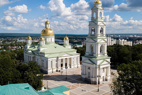 Закончен новый этап внутренней отделки Спасского кафедрального собора