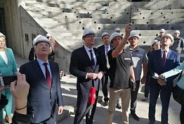 Дмитрий Чернышенко назвал строящийся цирк в Пензе уникальным сооружением Дмитрий Чернышенко назвал строящийся цирк в Пензе уникальным сооружением