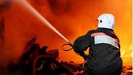 В Малосердобинском районе на пожаре погиб пенсионер
