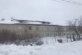 В Малой Сердобе обрушилась кровля 2-этажного дома