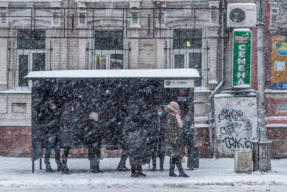 В Пензе 3 февраля обещают мокрый снег и гололед