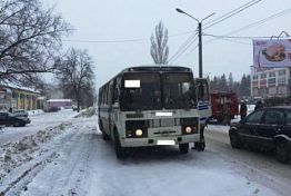 В Кузнецке автобус сбил пешехода
