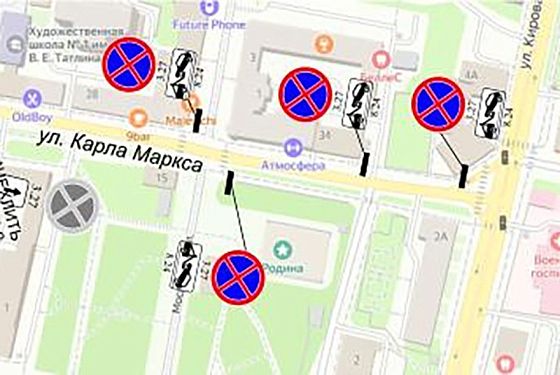 В Пензе 17 августа изменится схема движения транспорта
