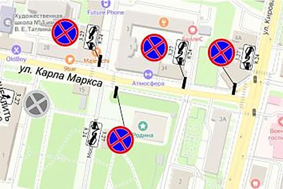В Пензе 17 августа изменится схема движения транспорта