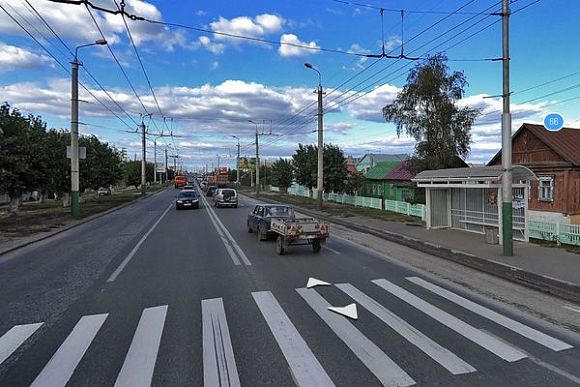 В Пензе на ул. Терновского «Рено Дастер» сбил пенсионера на «зебре»