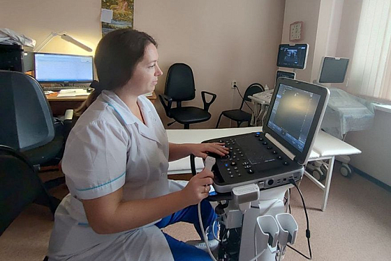 В Пензе детская поликлиника получила новый аппарат УЗИ