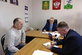 Тамалинцы обратились к Белозерцеву с проблемами Тамалинцы обратились к Белозерцеву с проблемами