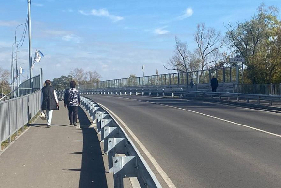 В Лунино обновили мост и дороги