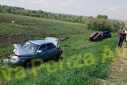 Под Пензой 4 машины попали в ДТП