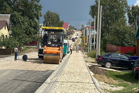 Губернатор оценил ход строительства самой длинной дороги в Нижнем Ломове