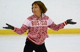 Ирина Роднина опробовала пензенский лед Ирина Роднина опробовала пензенский лед