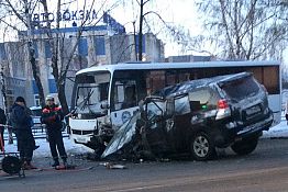 В Пензе появилось видео со страшным ДТП у автовокзала