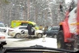 В Пензе на Бугровке из-за ДТП возникла пробка