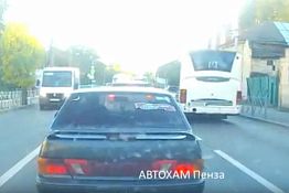 В Пензе водителя автобуса №66 записали в «автохамы»