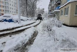 В Пензе последствия снегопада придется устранять несколько дней