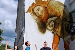 В Пензе на ул. Московской «поселят» великана В Пензе на ул. Московской «поселят» великана