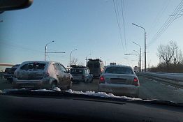 В Пензе из-за множества мелких ДТП все Арбеково стоит в пробках В Пензе из-за множества мелких ДТП все Арбеково стоит в пробках