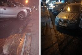 В Пензе затопило центральные улицы