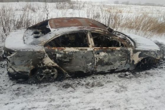 Под Пензой в сгоревшей машине обнаружено тело мужчины