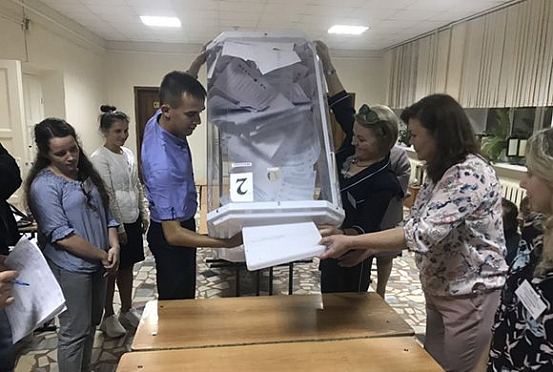 В Пензе начался подсчет голосов избирателей