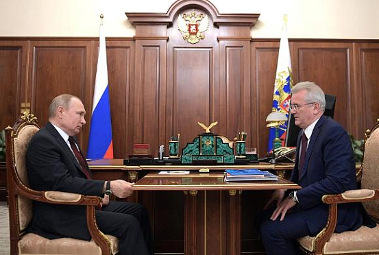 Президент РФ встретился с губернатором Пензенской области 