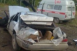 Под Пензой перевернулся Mercedes, есть пострадавший Под Пензой перевернулся Mercedes, есть пострадавший