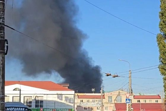 Пензенцы сообщают о крупном пожаре на ТЭЦ-1
