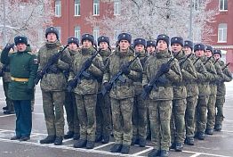 Более 270 призывников приняли присягу в Пензенском артиллерийском институте