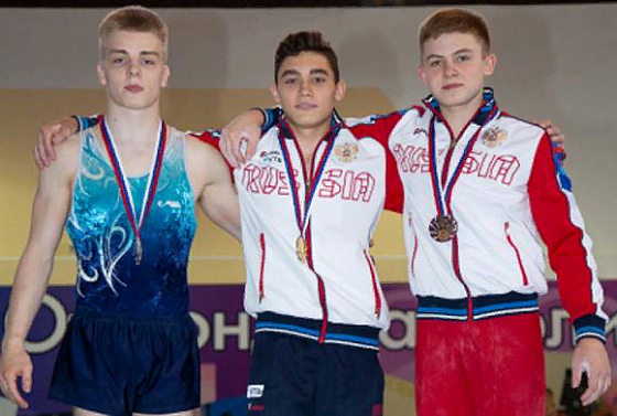 Пензенские гимнасты завоевали пять медалей первенства России
