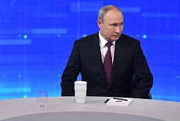 Владимир Путин переговорил с президентом Палестины