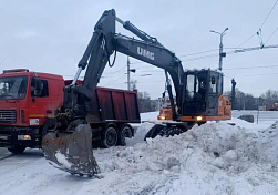 С пензенских улиц вывезли 7,5 тысяч кубометров снега