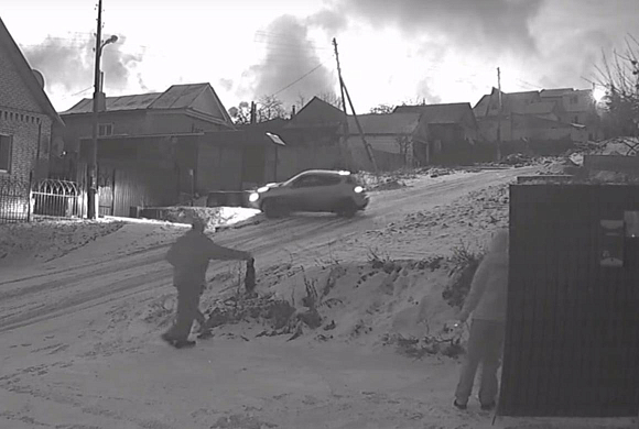 Гора на Бекешской: пензячка выложила 4 ролика с летящими авто