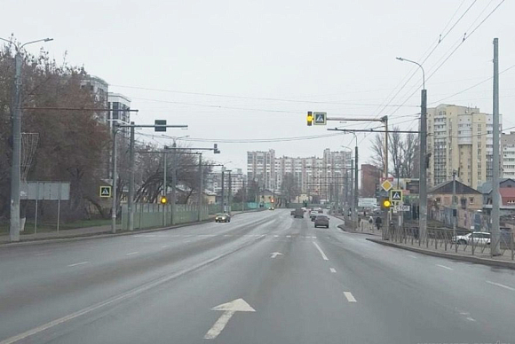 В Пензе на Терновского установили новый светофор