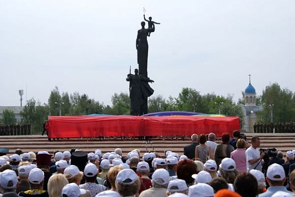 В Пензе реконструируют территорию вокруг Монумента воинской и трудовой славы