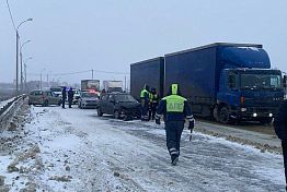 В Мокшанском районе затруднено движение на трассе «Урал»