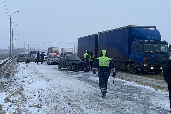 В Мокшанском районе затруднено движение на трассе «Урал»