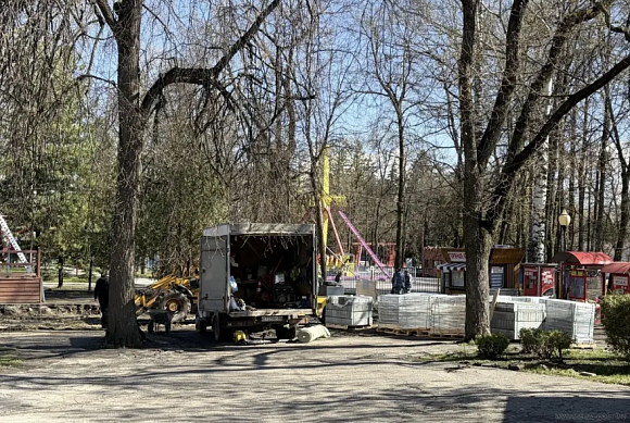 Начался новый этап благоустройства парка Белинского