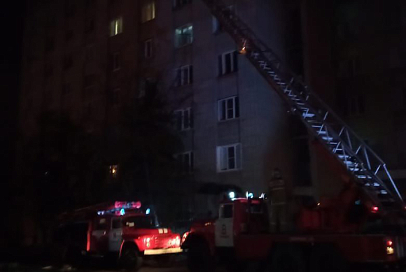 При пожаре в Кузнецке погиб 40-летний мужчина