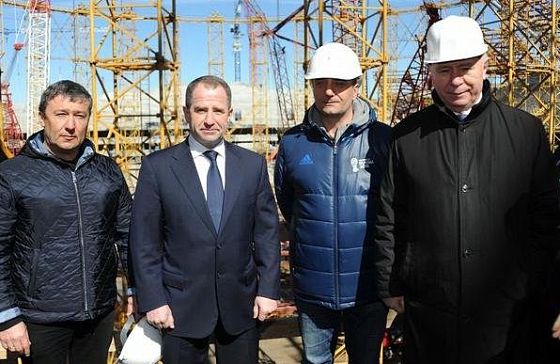 Михаил Бабич побывал на строительстве объектов к ЧМ-2018 в Самаре